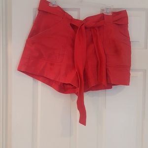 Loft red shorts